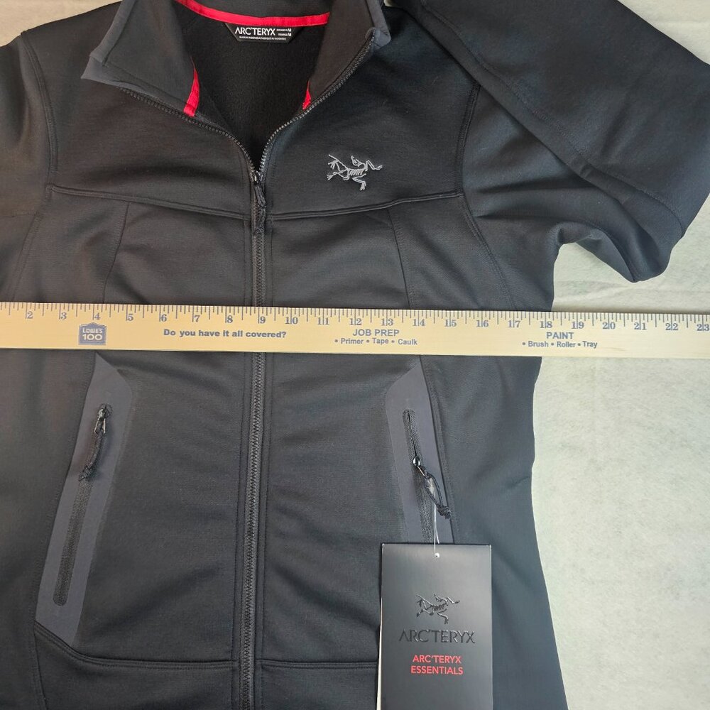 Arc’teryx Arenite Women’s Medium Soft Shell Jacket — Black, Fleece-Lined, Zip-Up - Picture 6 of 8